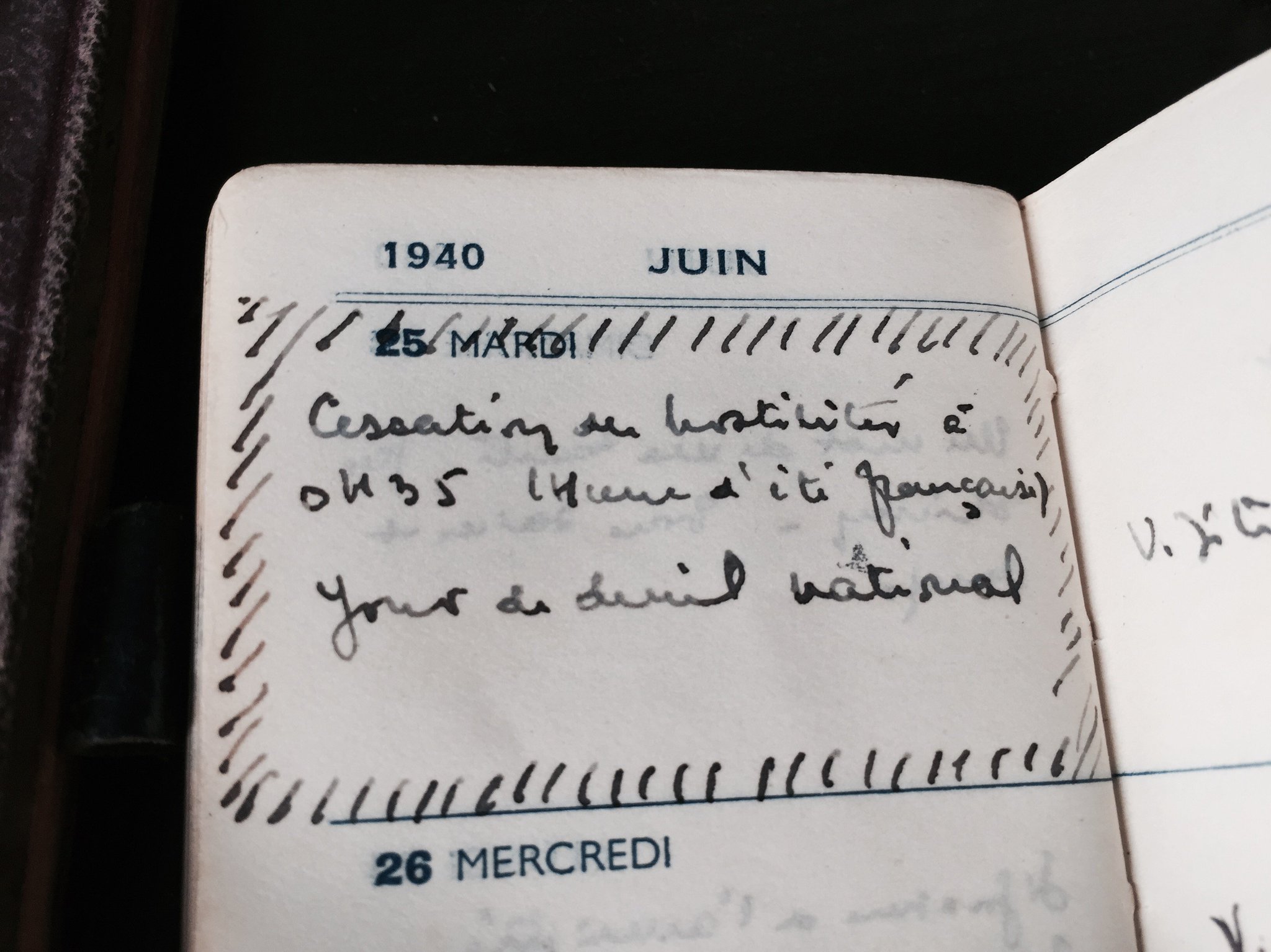 25 juin 1940, "Cessation des hostilités" #Madeleineproject https://t.co/kUmEtQAjOw